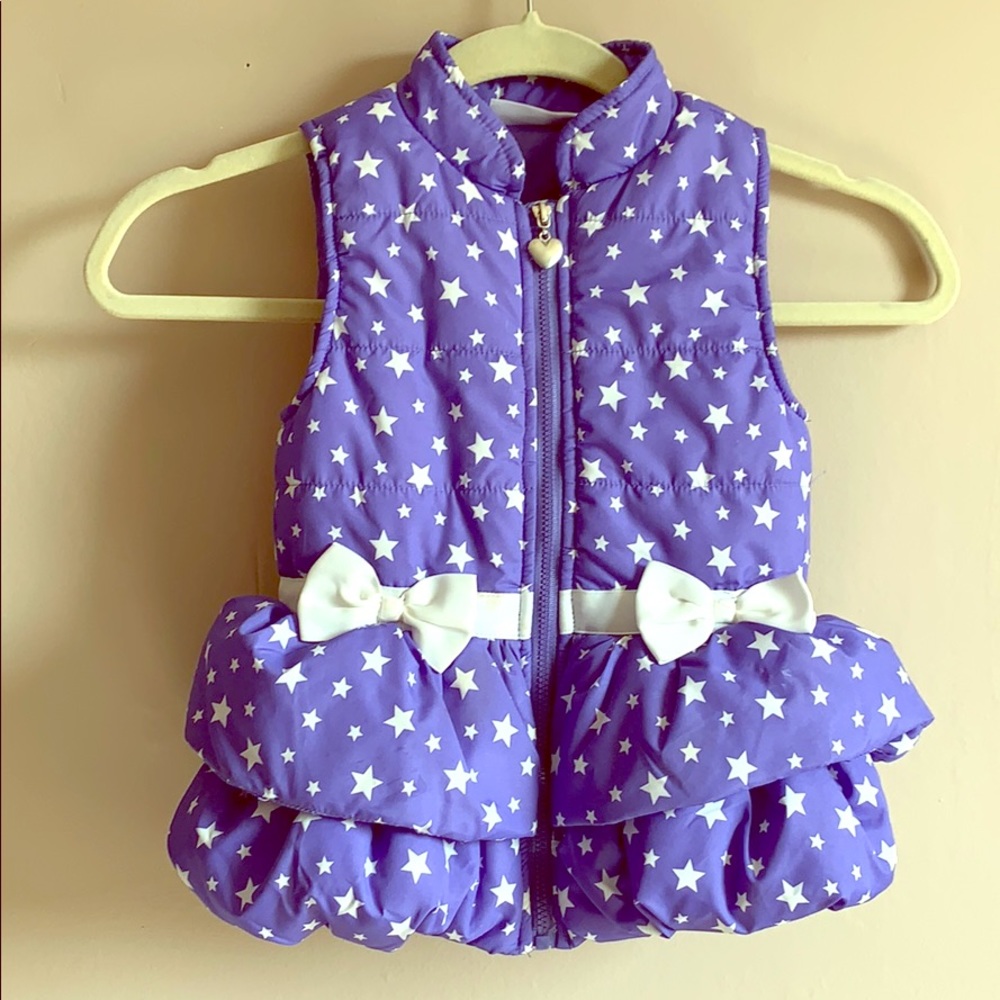 Girls 4T Puff Vest Perfect for Spring/Fall